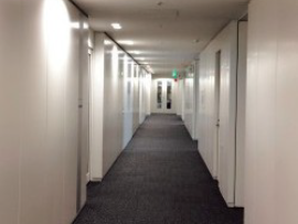 Common hallway on standard floors